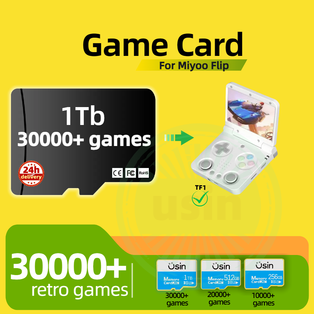 Gaming Console Latest - Kartu Permainan untuk Miyoo Flip 30000