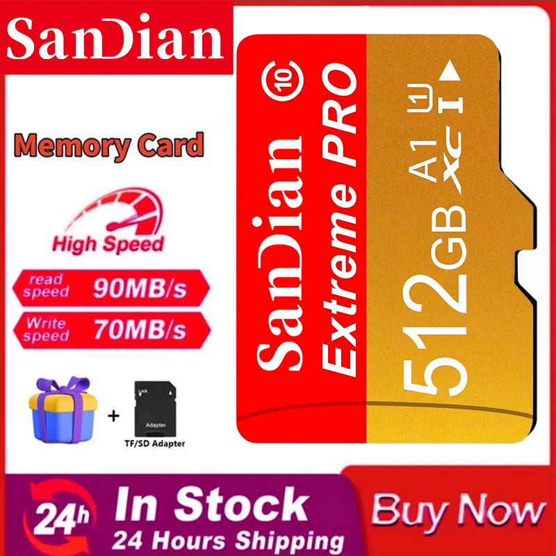 Gaming Console For Phone - Kartu Memori 512GB Pro Micro TF