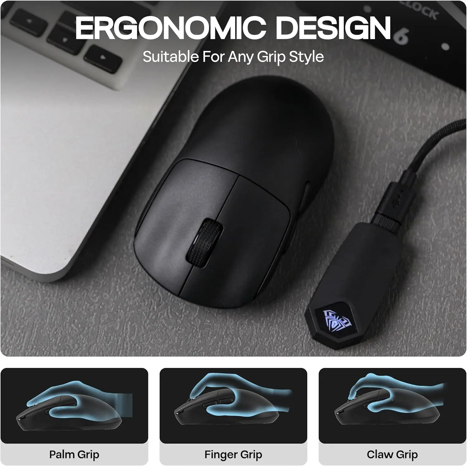 AULA SC800 Mouse Gaming USB-C  - Gaming Console Buttons ulasan dan harga