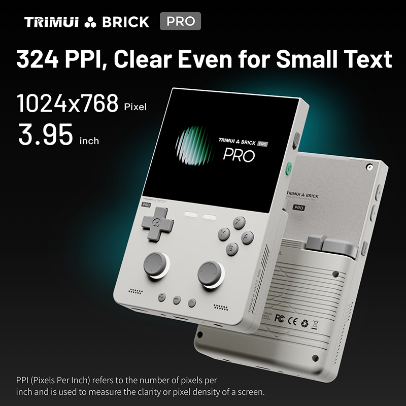 TRIMUI BRICK PRO BARU 3.95 Inc - Gaming Console Under 5000 ulasan dan harga
