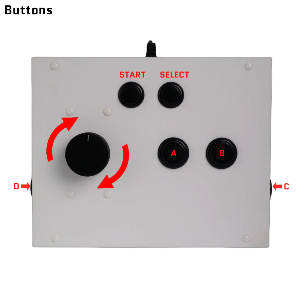 Konsol Game Tata Letak Tangan  - Gaming Console Buttons ulasan dan harga